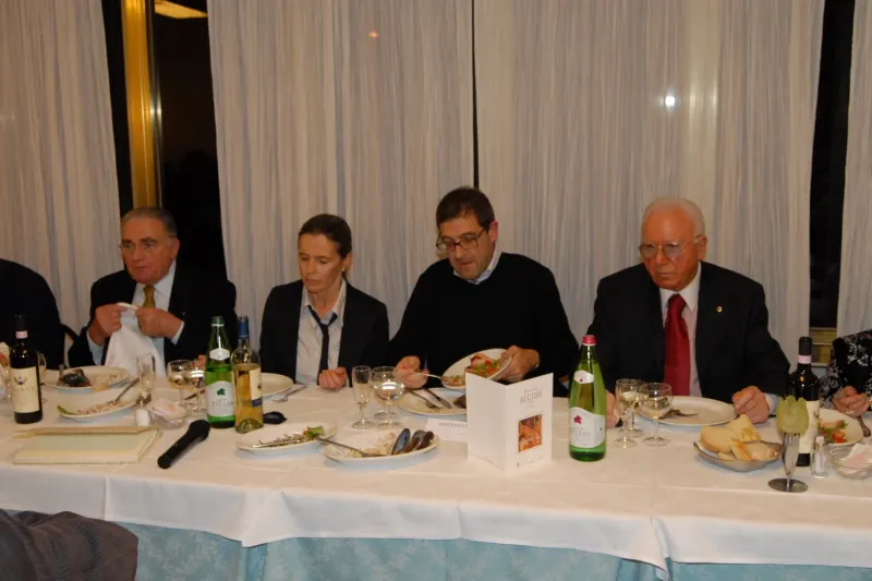 La sala durante il Cacciucco Day al Ristorante Alcide