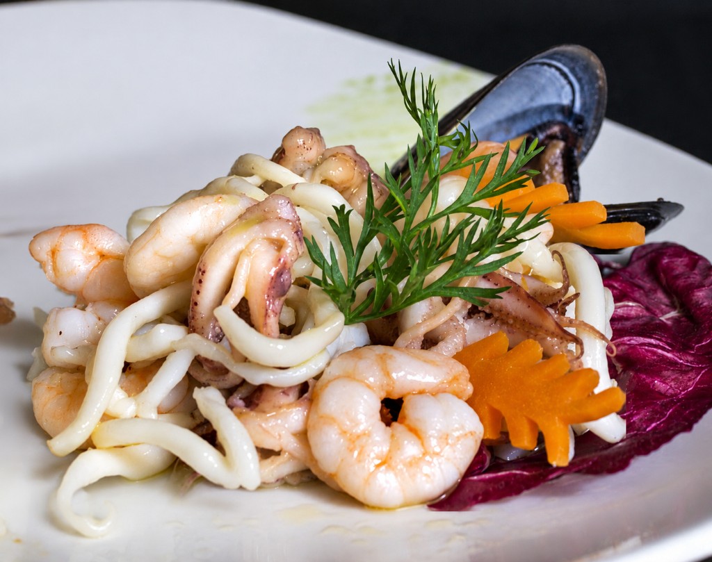 Insalatina di mare, Ristorante Alcide