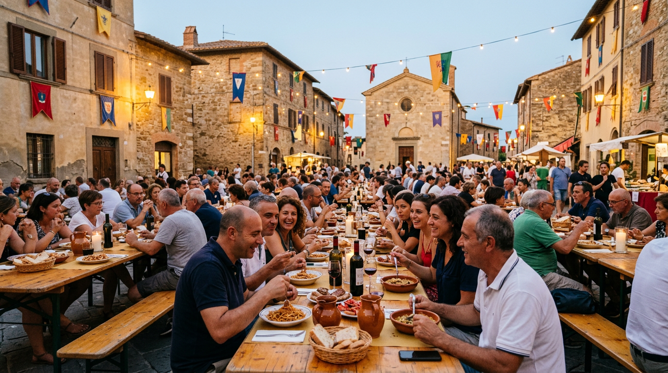Sagre in Toscana: il calendario dei sapori autentici